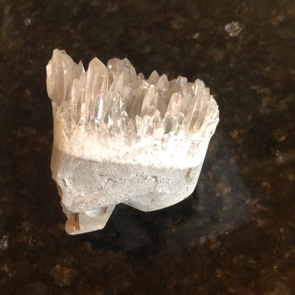 Stunning Crystal Cluster Carved Skull!!!! - Picture 2 of 9